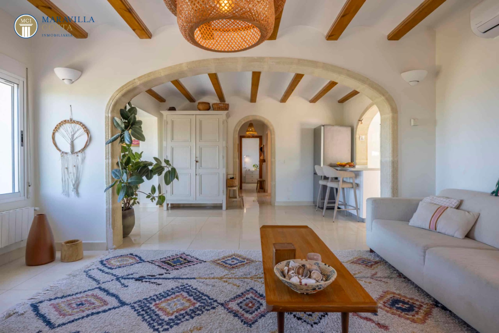 Charmante villa de style méditerranéen avec vue panoramique