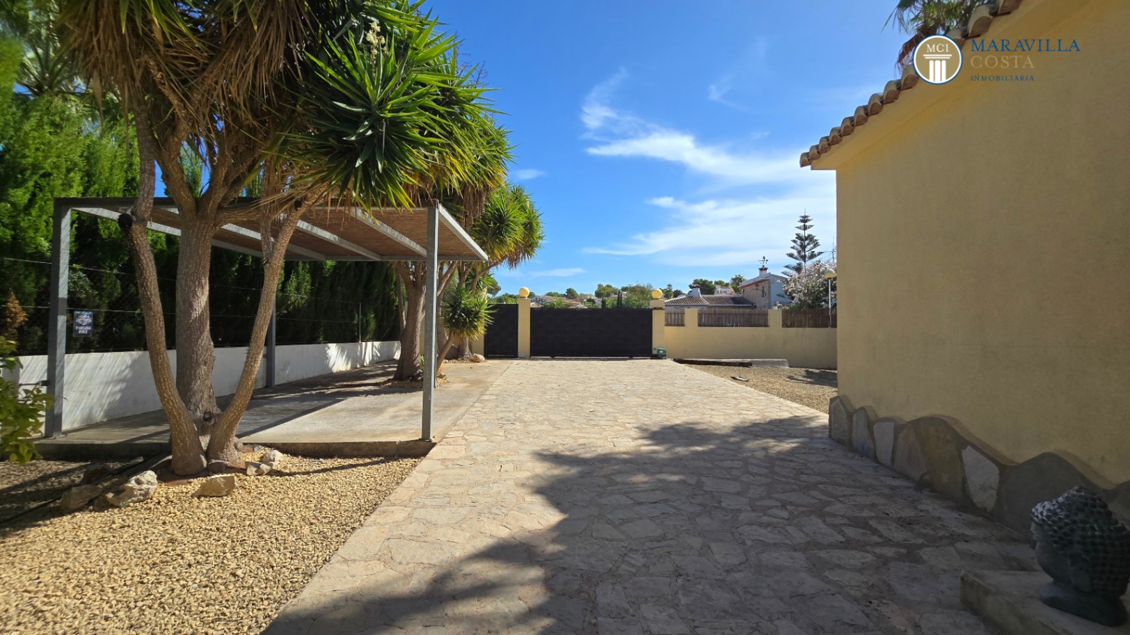 Maison méditerranéenne très bien entretenue de plain-pied à vendre à Jávea.