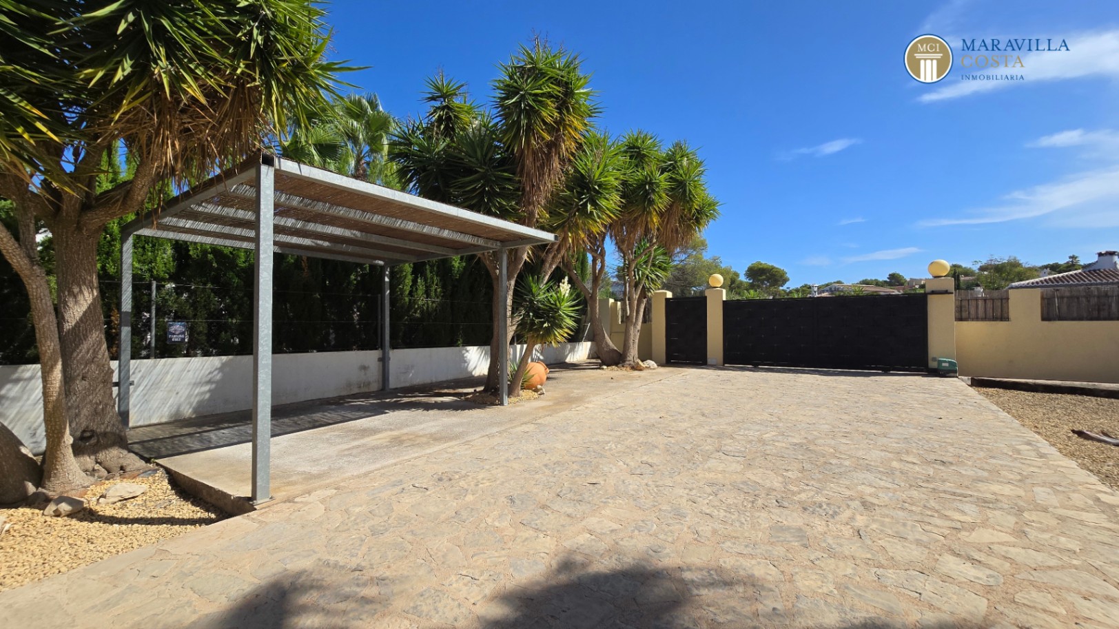 Maison méditerranéenne très bien entretenue de plain-pied à vendre à Jávea.