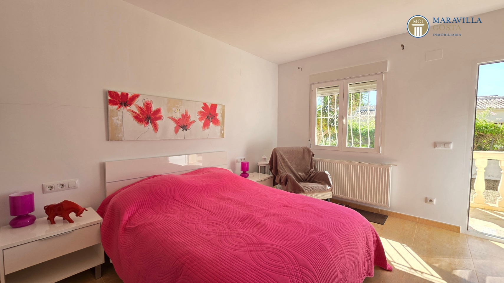 Maison méditerranéenne très bien entretenue de plain-pied à vendre à Jávea.