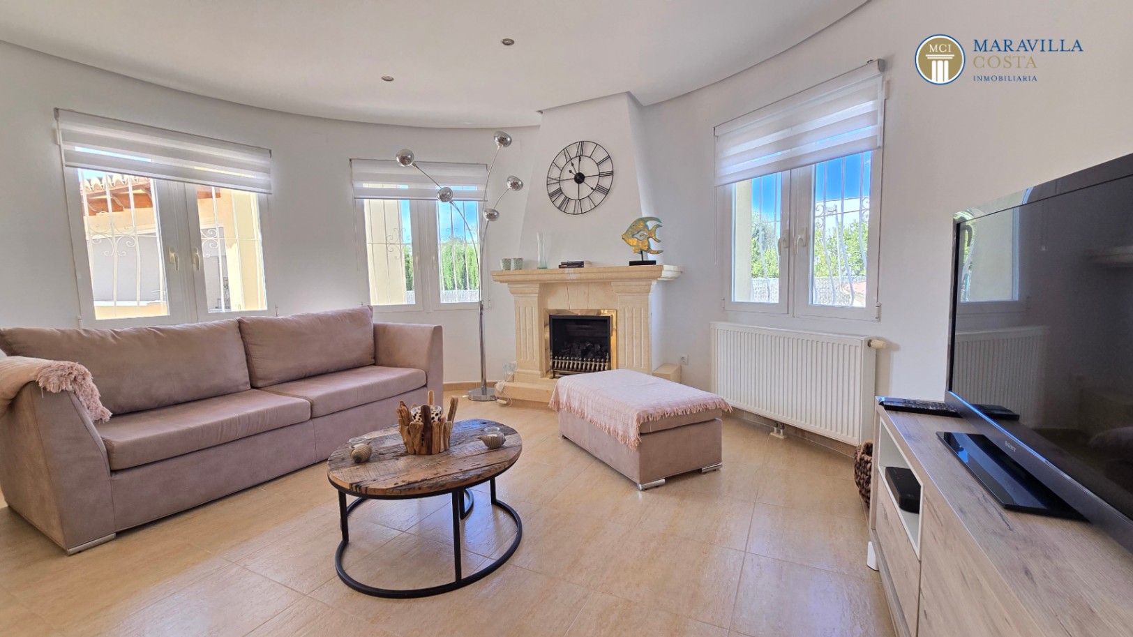 Maison méditerranéenne très bien entretenue de plain-pied à vendre à Jávea.