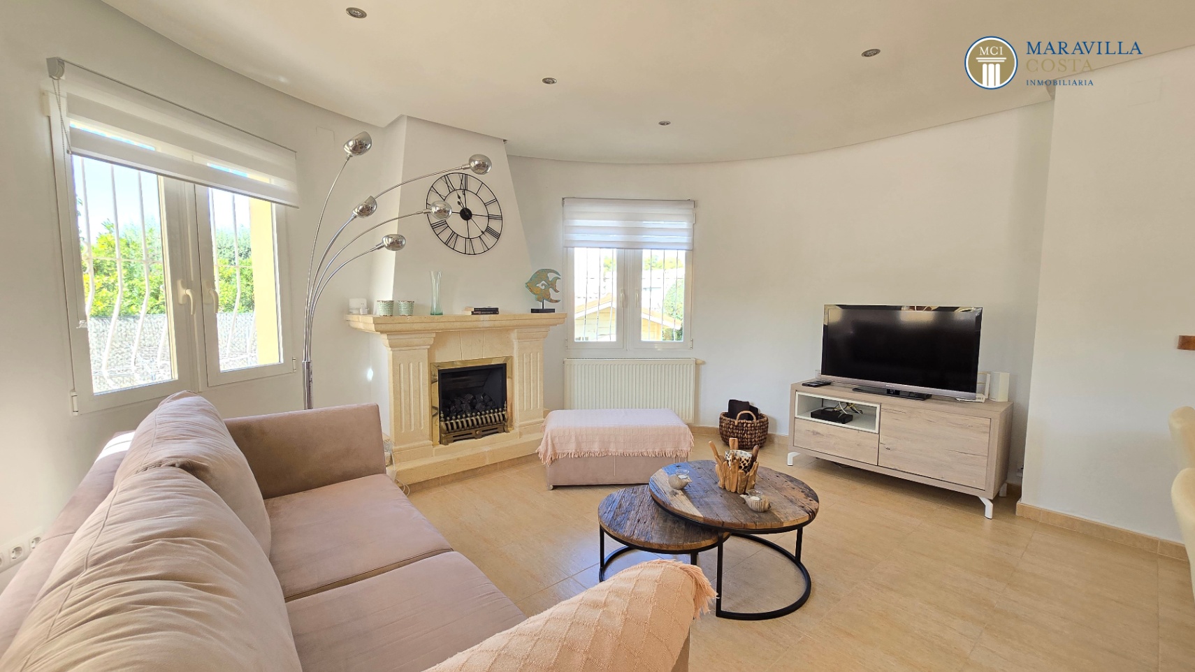 Maison méditerranéenne très bien entretenue de plain-pied à vendre à Jávea.