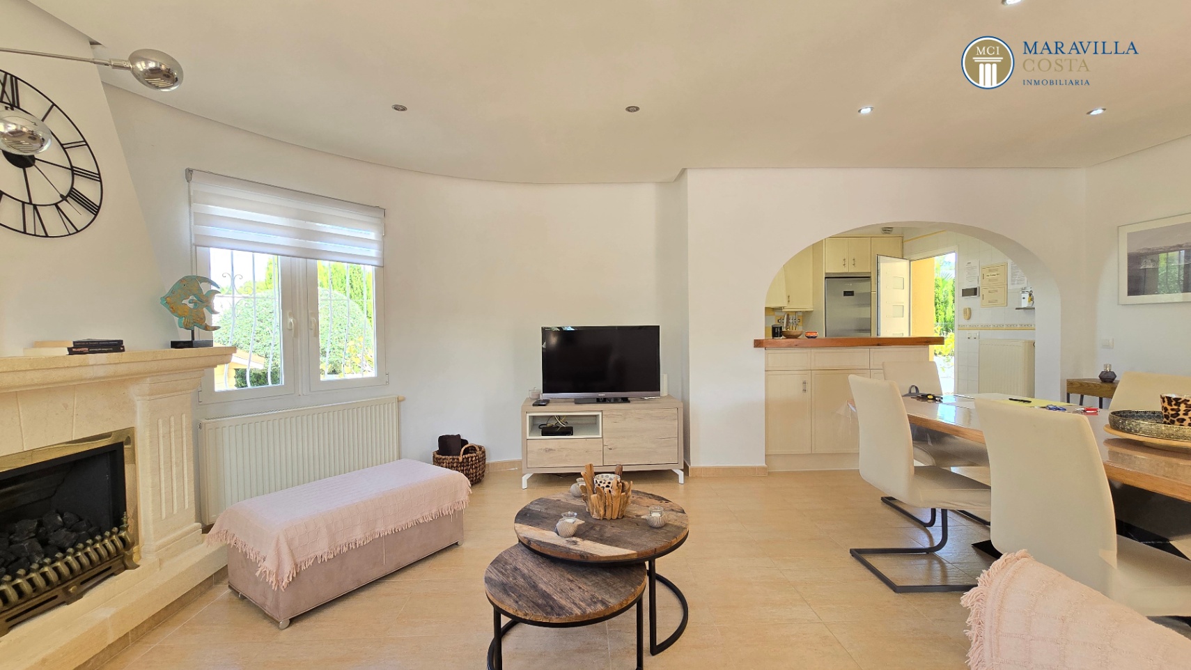 Maison méditerranéenne très bien entretenue de plain-pied à vendre à Jávea.