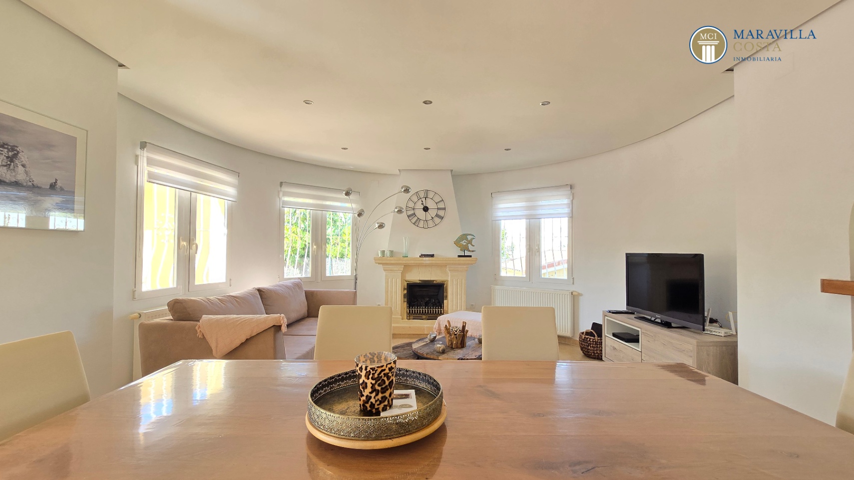 Maison méditerranéenne très bien entretenue de plain-pied à vendre à Jávea.