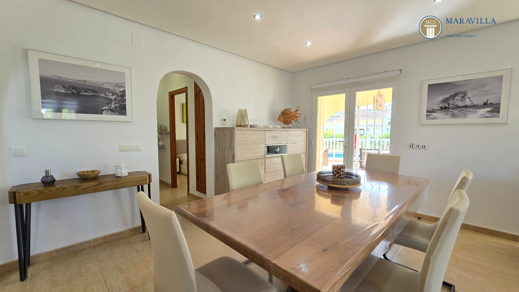 Maison méditerranéenne très bien entretenue de plain-pied à vendre à Jávea.