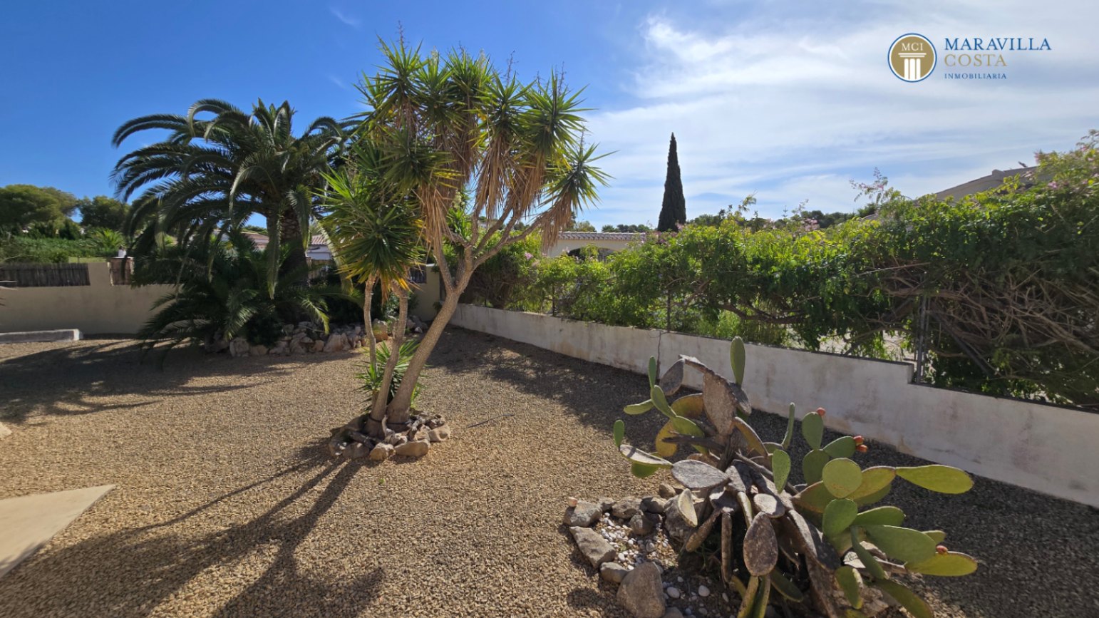 Maison méditerranéenne très bien entretenue de plain-pied à vendre à Jávea.