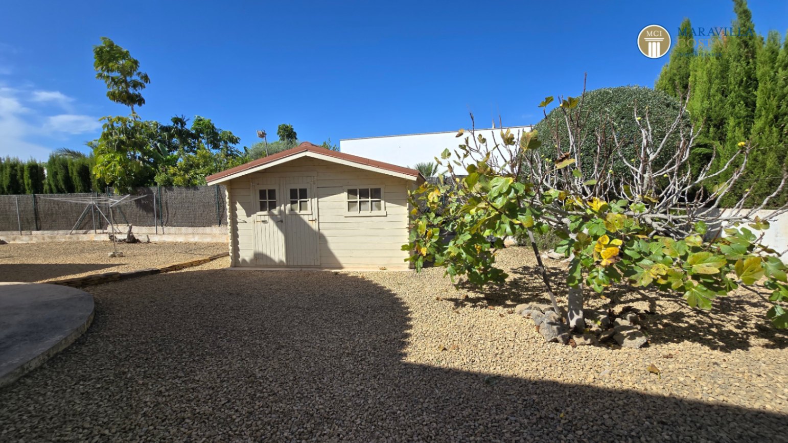 Maison méditerranéenne très bien entretenue de plain-pied à vendre à Jávea.